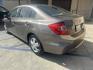 2012 Urban Titanium Metallic /Tan Honda Civic LX Sedan 5-Speed AT (19XFB2F59CE) with an 1.8L L4 SOHC 16V engine, 5-Speed Automatic transmission, located at 30 S. Berkeley Avenue, Pasadena, CA, 91107, (626) 248-7567, 34.145447, -118.109398 - This 2012 Honda Civic LX Sedan automatic looks and drives good. Bad credit, we can help. We are the bank. This Honda Civic LX comes with the following : Options A-C Adjustable Steering Wheel AM-FM Stereo Auxiliary Audio Input Brake Assist Bucket Seats CD Player Child Safet - Photo#2