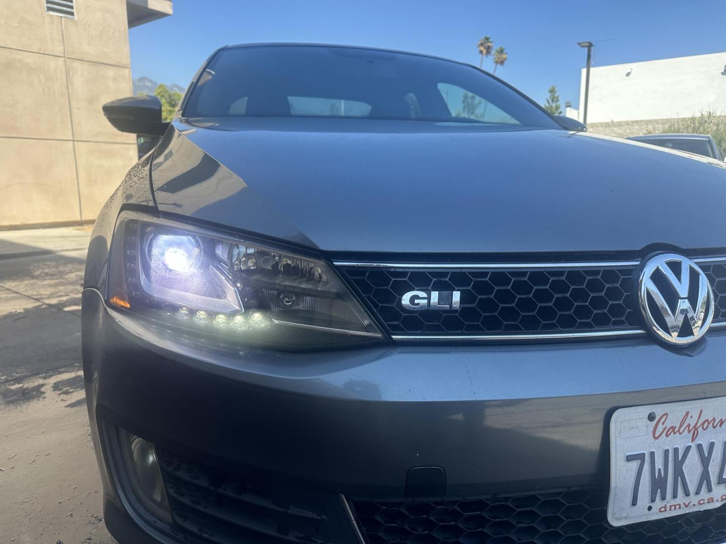 2013 Mineral Gray Metallic /Black Volkswagen Jetta 2.0T GLI (3VW4A7AJ7DM) with an 2.0L L4 DOHC 16V TURBO engine, Automatic transmission, located at 30 S. Berkeley Avenue, Pasadena, CA, 91107, (626) 248-7567, 34.145447, -118.109398 - Leather seats! Moon-roof! Push start! Navigation! Back-up camera! This 2013 Volkswagen Jetta 2.0T GLI looks and drives good. - Photo#2