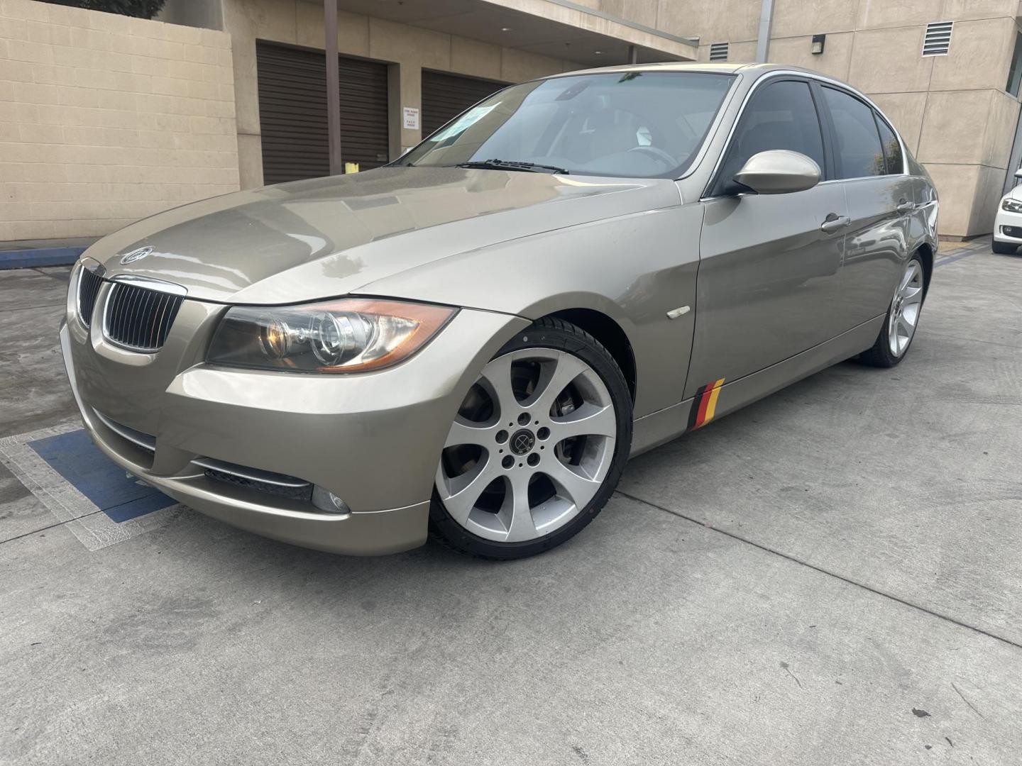 2007 Platinum Bronze Metallic /TAN BMW 3-Series 335i ALPINA TURBO (WBAVB73587V) with an 3.0L L6 DOHC 24V engine, Automatic w/Steptronic transmission, located at 30 S. Berkeley Avenue, Pasadena, CA, 91107, (626) 248-7567, 34.145447, -118.109398 - Leather Seats! moon-roof! New Tires! Low Miles! ALPINA TURBO! This 2007 BMW 3-Series looks and drives good! Bad credit? We can help! We are the bank. All our cars are thoroughly inspected and reconditioned by our technicians. FREE CARFAX report. Stop by or call to speak with our friendly staff. Whe - Photo#1