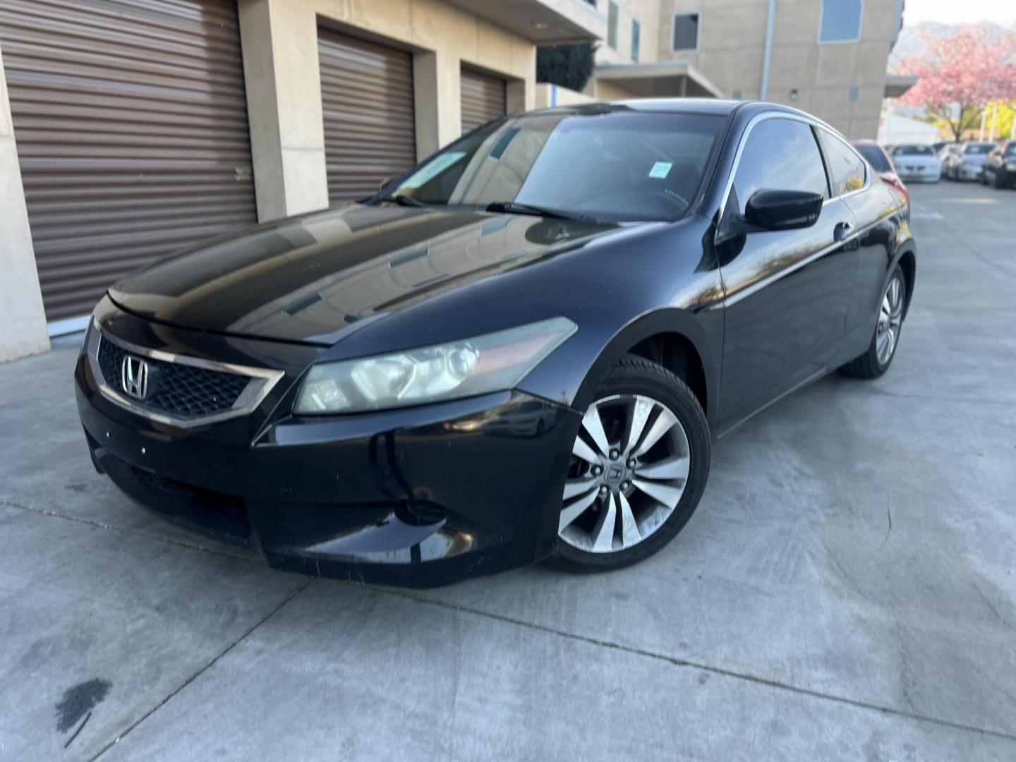 2008 BLACK /Black Honda Accord LX-S Coupe AT (1HGCS12368A) with an 2.4L L4 DOHC 16V engine, 5-Speed Automatic Overdrive transmission, located at 30 S. Berkeley Avenue, Pasadena, CA, 91107, (626) 248-7567, 34.145447, -118.109398 - MPG! Loaded! This 2008 Honda Accord LX-S Coupe AT Looks and Drives Good! Bad credit? We can help! We are the bank. All our cars are thoroughly inspected and reconditioned by our technicians. FREE CARFAX report. Stop by or call to speak with our friendly staff. Whether you have bad credit, no credi - Photo#0