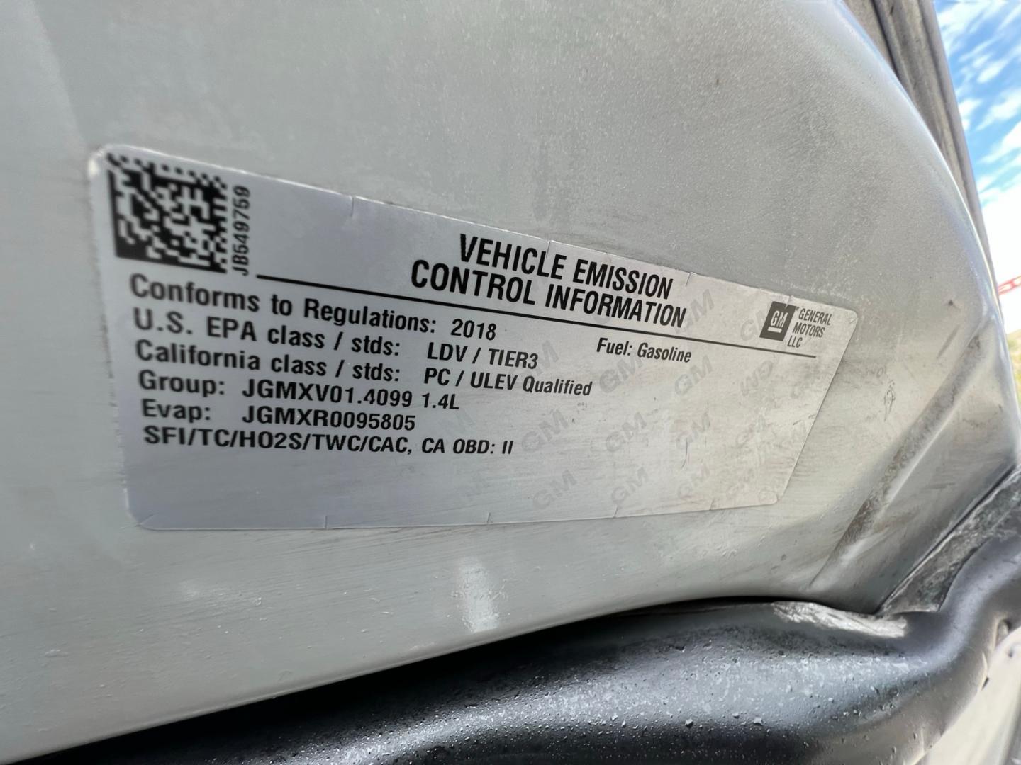 2018 Silver Buick Encore Essence AWD (KL4CJGSB7JB) with an 1.4L L4 DOHC 16V TURBO engine, 6A transmission, located at 30 S. Berkeley Avenue, Pasadena, CA, 91107, (626) 248-7567, 34.145447, -118.109398 - Crown City Motors is a used “Buy Here Pay Here” car dealer in Pasadena CA. “Buy Here Pay Here” financing, means that when you purchase your vehicle from our dealership, that you make the payments to the dealership as well. We do not need the banks approval to get you approved for a used auto - Photo#9