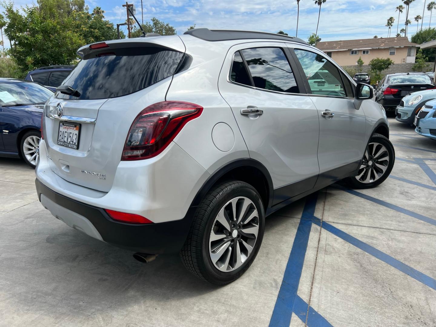 2018 Silver Buick Encore Essence AWD (KL4CJGSB7JB) with an 1.4L L4 DOHC 16V TURBO engine, 6A transmission, located at 30 S. Berkeley Avenue, Pasadena, CA, 91107, (626) 248-7567, 34.145447, -118.109398 - Crown City Motors is a used “Buy Here Pay Here” car dealer in Pasadena CA. “Buy Here Pay Here” financing, means that when you purchase your vehicle from our dealership, that you make the payments to the dealership as well. We do not need the banks approval to get you approved for a used auto - Photo#5