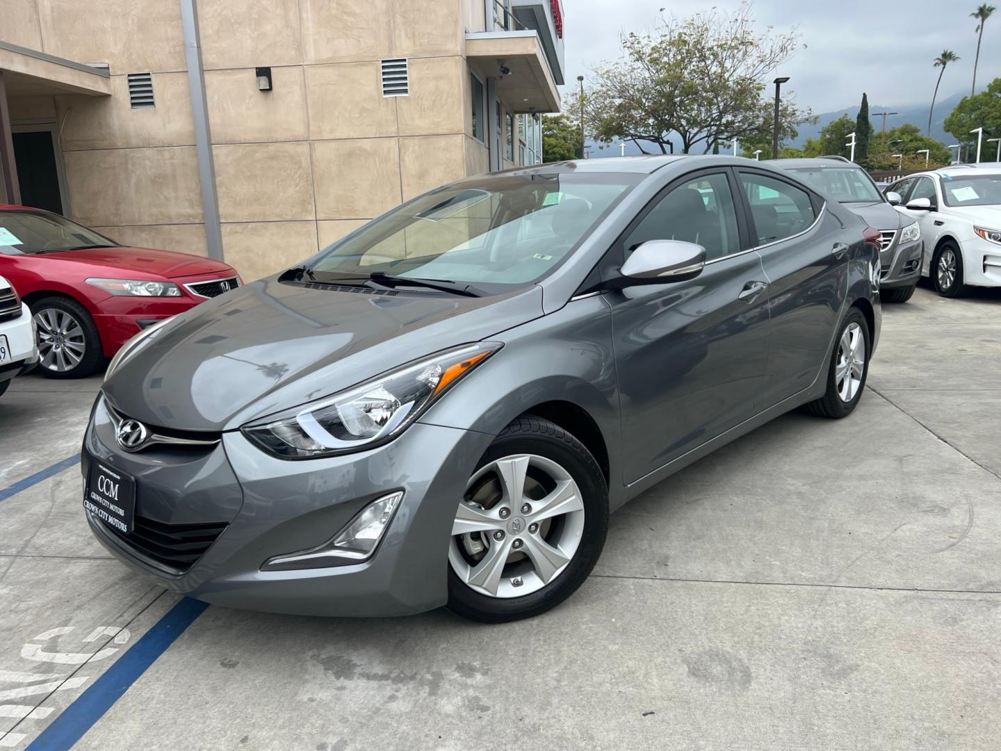 2016 Hyundai Elantra Limited (KMHDH4AE2GU) with an 1.8L L4 DOHC 16V engine, 6-Speed Automatic transmission, located at 30 S. Berkeley Avenue, Pasadena, CA, 91107, (626) 248-7567, 34.145447, -118.109398 - Crown City Motors is a used “Buy Here Pay Here” car dealer in Pasadena CA. “Buy Here Pay Here” financing, means that when you purchase your vehicle from our dealership, that you make the payments to the dealership as well. We do not need the banks approval to get you approved for a used auto - Photo#0