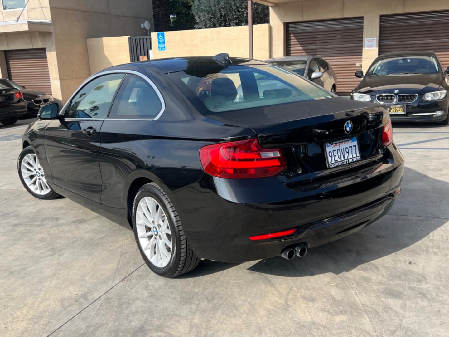 2016 Black BMW 2-Series 228i SULEV Coupe (WBA1F9C51GV) with an 2.0L L4 DOHC 16V engine, 8A transmission, located at 30 S. Berkeley Avenue, Pasadena, CA, 91107, (626) 248-7567, 34.145447, -118.109398 - Photo#2