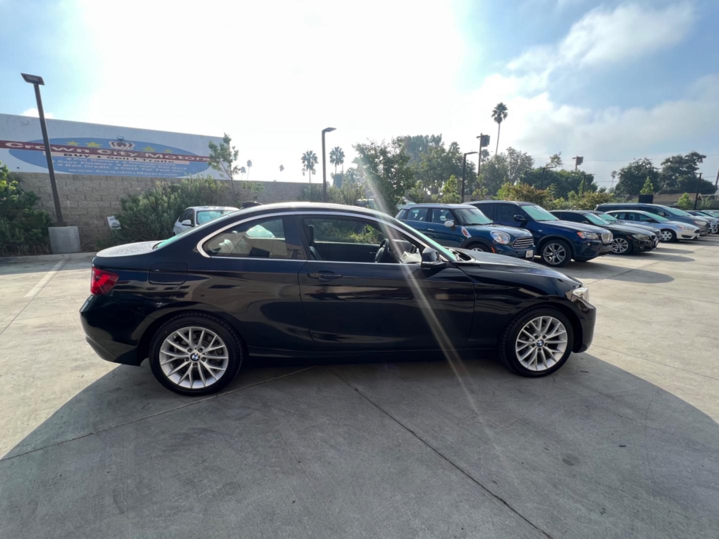 2016 Black BMW 2-Series 228i SULEV Coupe (WBA1F9C51GV) with an 2.0L L4 DOHC 16V engine, 8A transmission, located at 30 S. Berkeley Avenue, Pasadena, CA, 91107, (626) 248-7567, 34.145447, -118.109398 - Photo#6