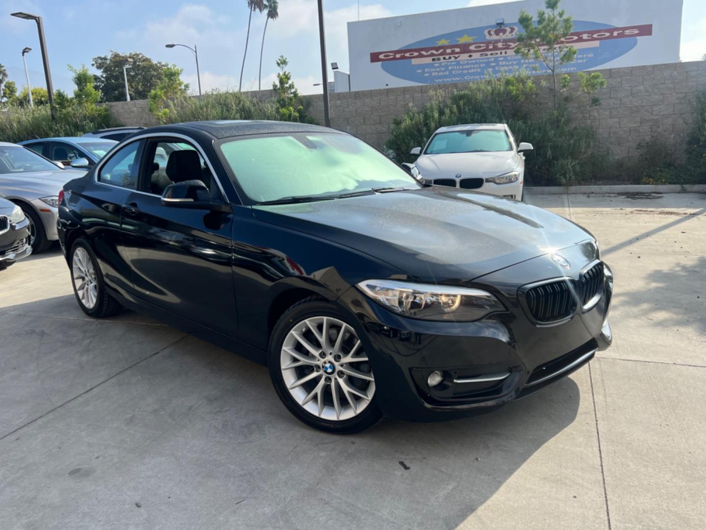 2016 Black BMW 2-Series 228i SULEV Coupe (WBA1F9C51GV) with an 2.0L L4 DOHC 16V engine, 8A transmission, located at 30 S. Berkeley Avenue, Pasadena, CA, 91107, (626) 248-7567, 34.145447, -118.109398 - Photo#7