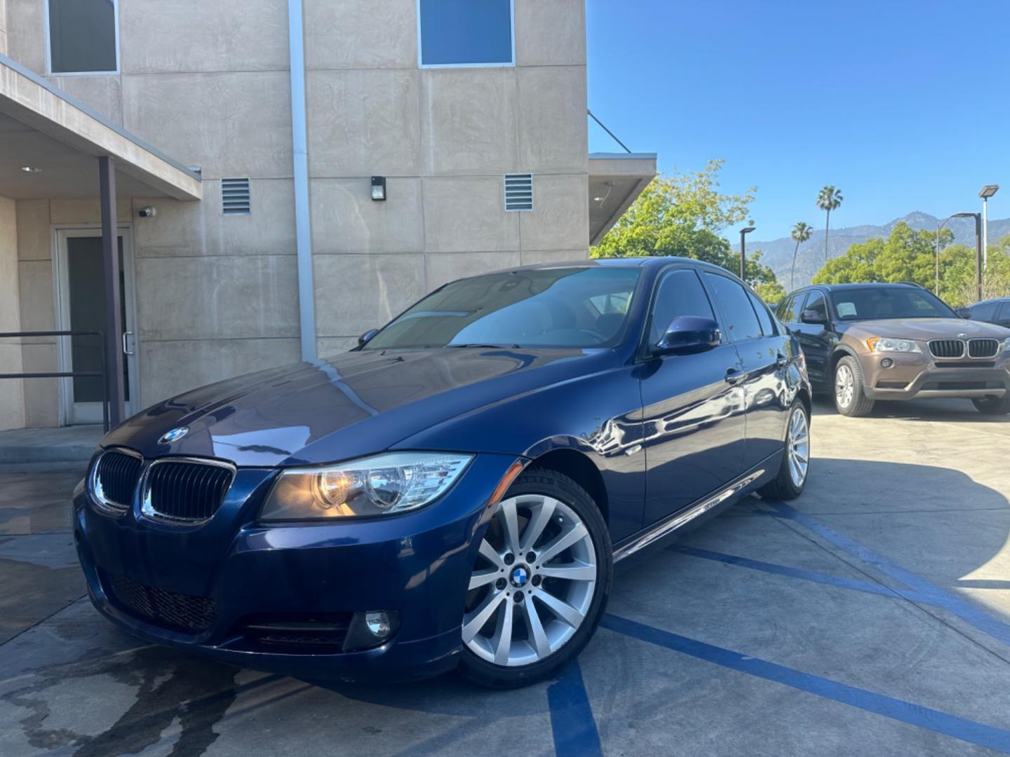 2011 Le Mans Blue Metallic /Black BMW 3-Series Leather (WBAPH7C51BA) with an 3.0 engine, Automatic transmission, located at 30 S. Berkeley Avenue, Pasadena, CA, 91107, (626) 248-7567, 34.145447, -118.109398 - 2011 BMW 328i SULEV: Your Ideal Pre-Owned Luxury Sedan in Pasadena, CA When searching for used BHPH cars in Pasadena, CA, the 2011 BMW 328i SULEV stands out as a premier choice. This luxury sedan combines performance, elegance, and efficiency, making it a highly sought-after vehicle in the pre-owne - Photo#0