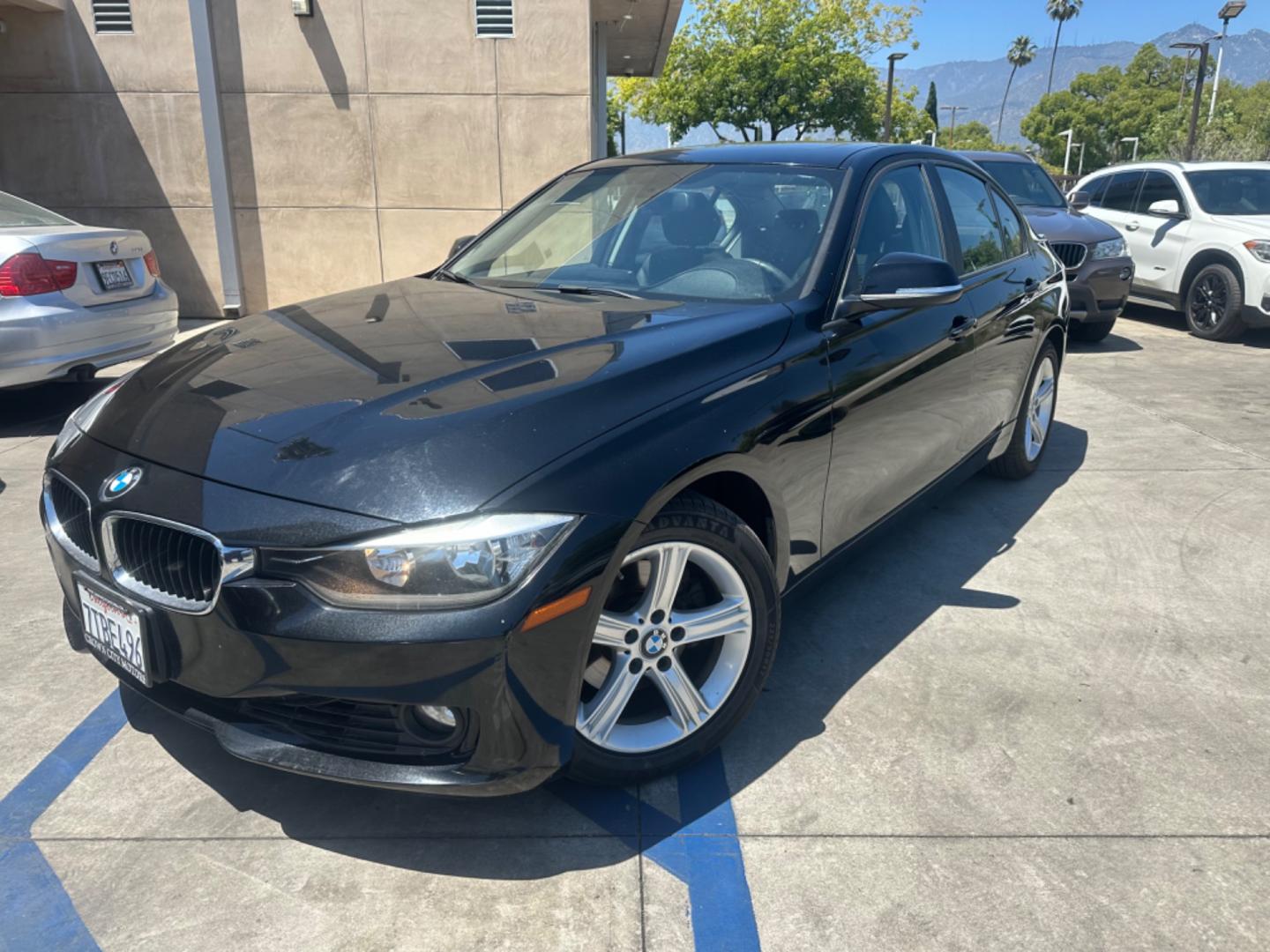 2013 Black Sapphire Metallic /Black BMW 3-Series Leather (WBA3C1C57DF) with an 2.0 engine, Automatic transmission, located at 30 S. Berkeley Avenue, Pasadena, CA, 91107, (626) 248-7567, 34.145447, -118.109398 - Photo#1