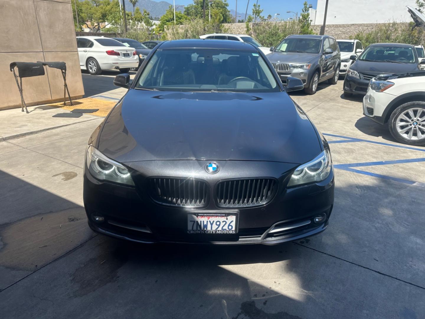 2015 Space Gray Metallic /Black BMW 5-Series Leather (WBA5A5C50FD) with an 2.0 engine, Automatic transmission, located at 30 S. Berkeley Avenue, Pasadena, CA, 91107, (626) 248-7567, 34.145447, -118.109398 - Photo#7