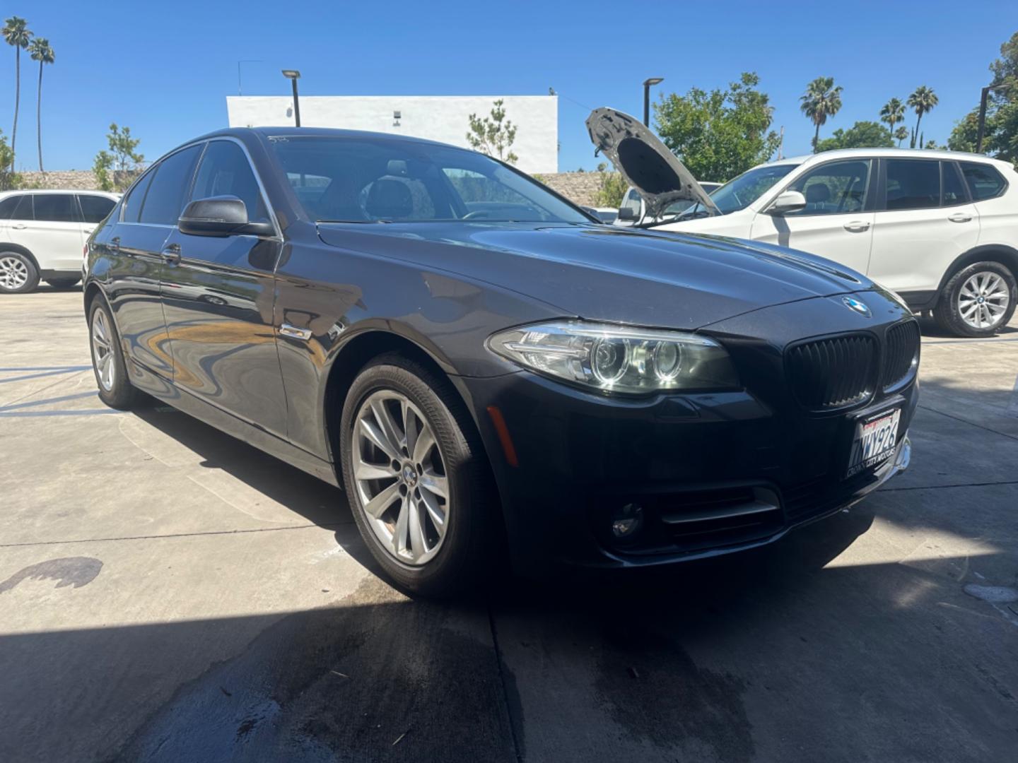 2015 Space Gray Metallic /Black BMW 5-Series Leather (WBA5A5C50FD) with an 2.0 engine, Automatic transmission, located at 30 S. Berkeley Avenue, Pasadena, CA, 91107, (626) 248-7567, 34.145447, -118.109398 - Photo#7