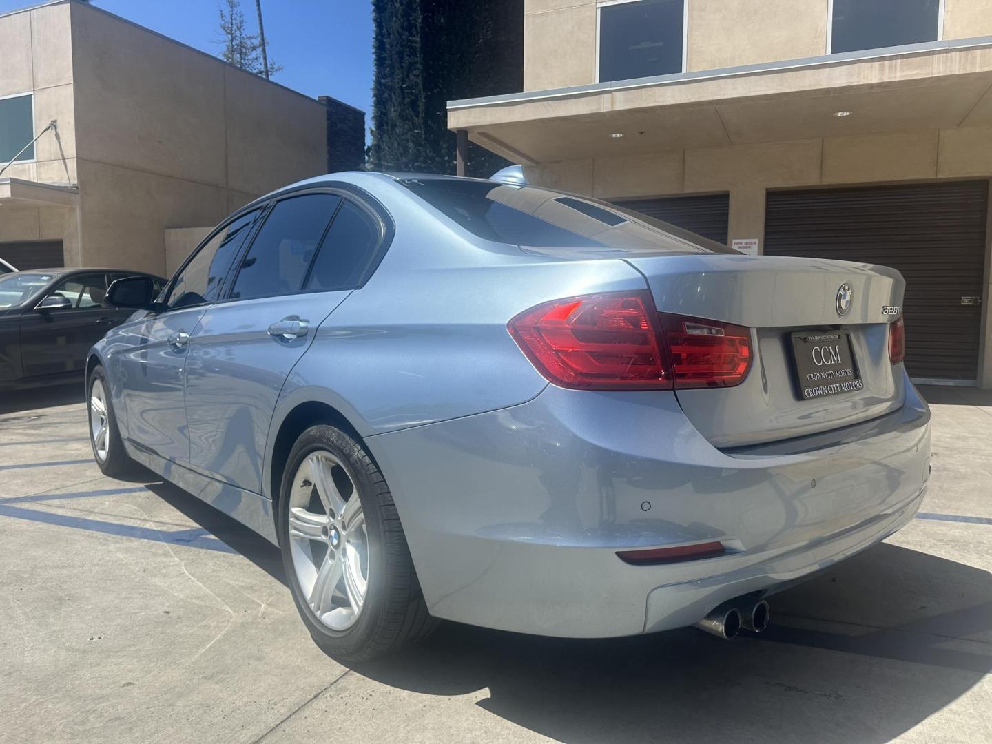 2015 BLUE /BLACK BMW 3-Series Letther (WBA3C1C57FP) with an 4 Cylinder engine, Automatic transmission, located at 30 S. Berkeley Avenue, Pasadena, CA, 91107, (626) 248-7567, 34.145447, -118.109398 - Low Miles!! SULEV!! Loaded! - Photo#2