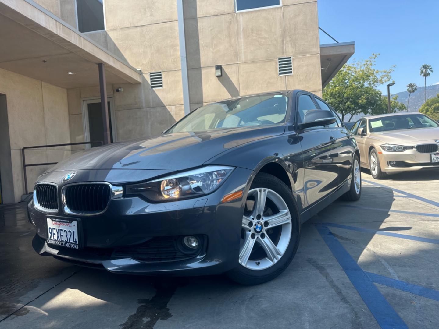 2015 Space Gray Metallic /Black BMW 3-Series Letther (WBA3D5C58FK) with an 4 Cylinder engine, Automatic transmission, located at 30 S. Berkeley Avenue, Pasadena, CA, 91107, (626) 248-7567, 34.145447, -118.109398 - Photo#0