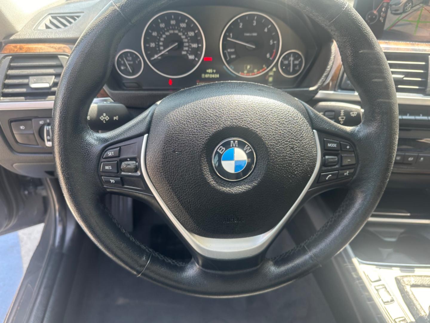 2015 Space Gray Metallic /Black BMW 3-Series Letther (WBA3D5C58FK) with an 4 Cylinder engine, Automatic transmission, located at 30 S. Berkeley Avenue, Pasadena, CA, 91107, (626) 248-7567, 34.145447, -118.109398 - Photo#14