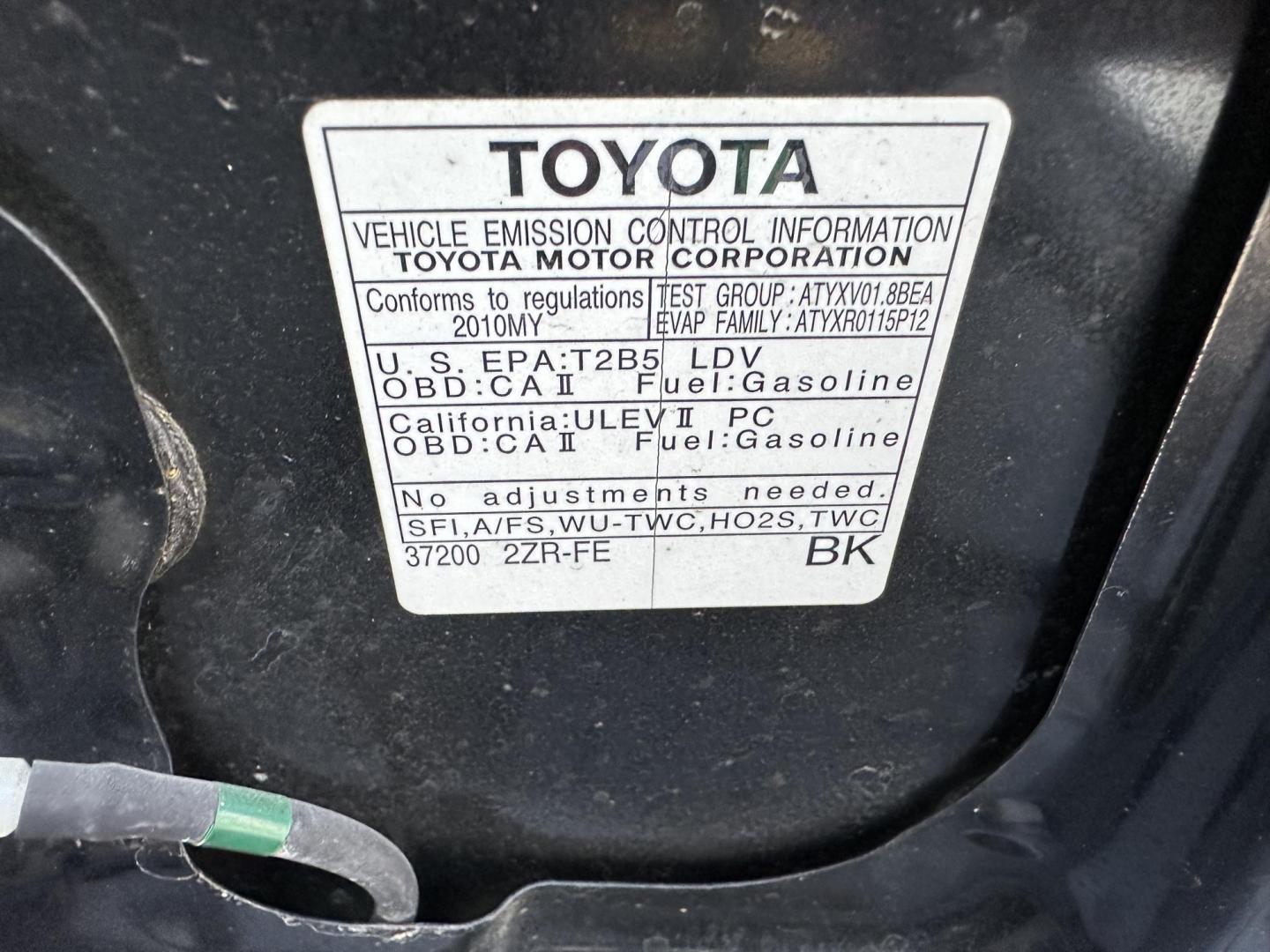 2010 Black /Gray Toyota Corolla Cloth (JTDBU4EE7A9) with an 4 Cylinder engine, Automatic transmission, located at 30 S. Berkeley Avenue, Pasadena, CA, 91107, (626) 248-7567, 34.145447, -118.109398 - MPG! This Corolla looks and drives well. - Photo#11