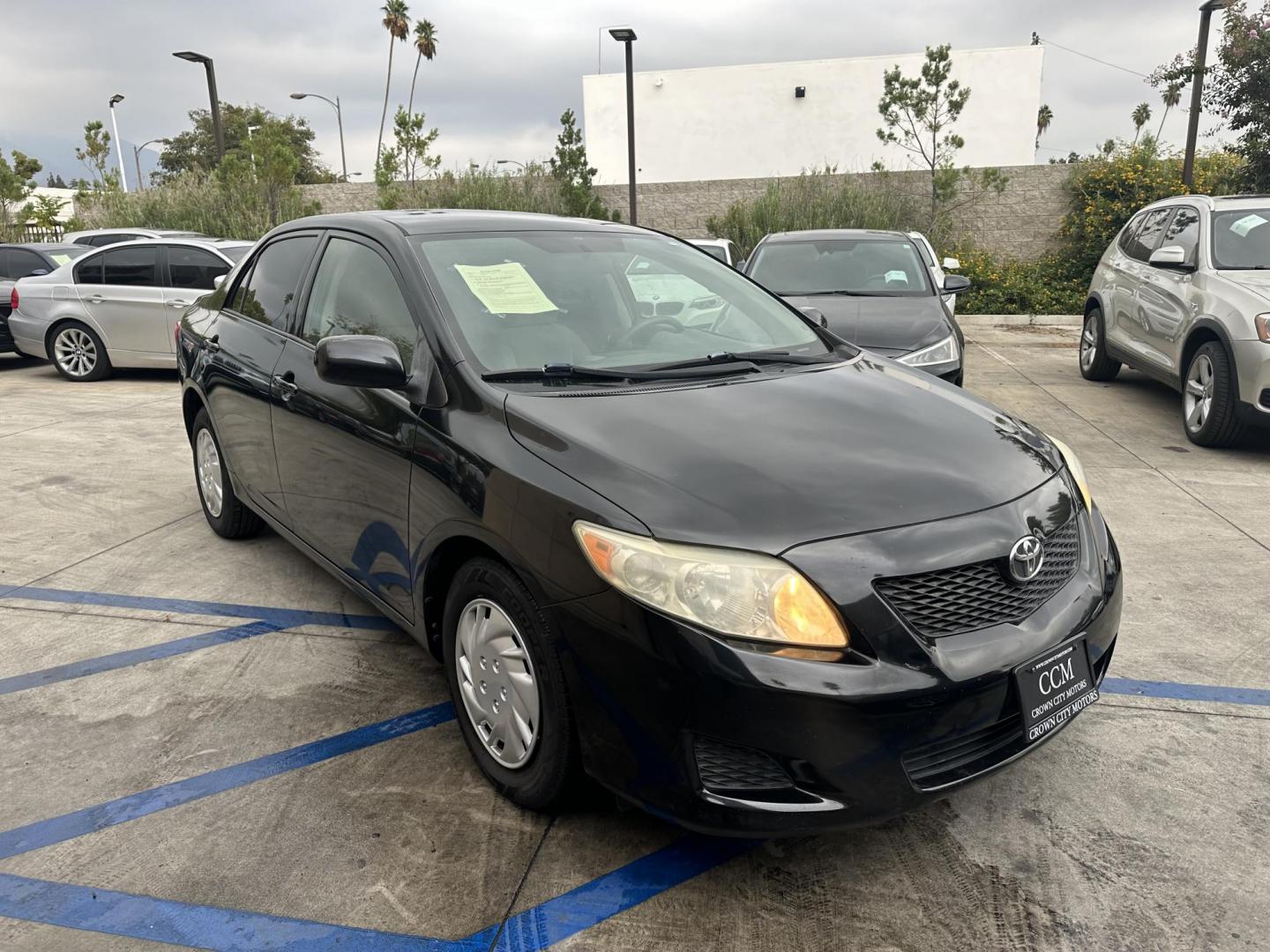 2010 Black /Gray Toyota Corolla Cloth (JTDBU4EE7A9) with an 4 Cylinder engine, Automatic transmission, located at 30 S. Berkeley Avenue, Pasadena, CA, 91107, (626) 248-7567, 34.145447, -118.109398 - Photo#5