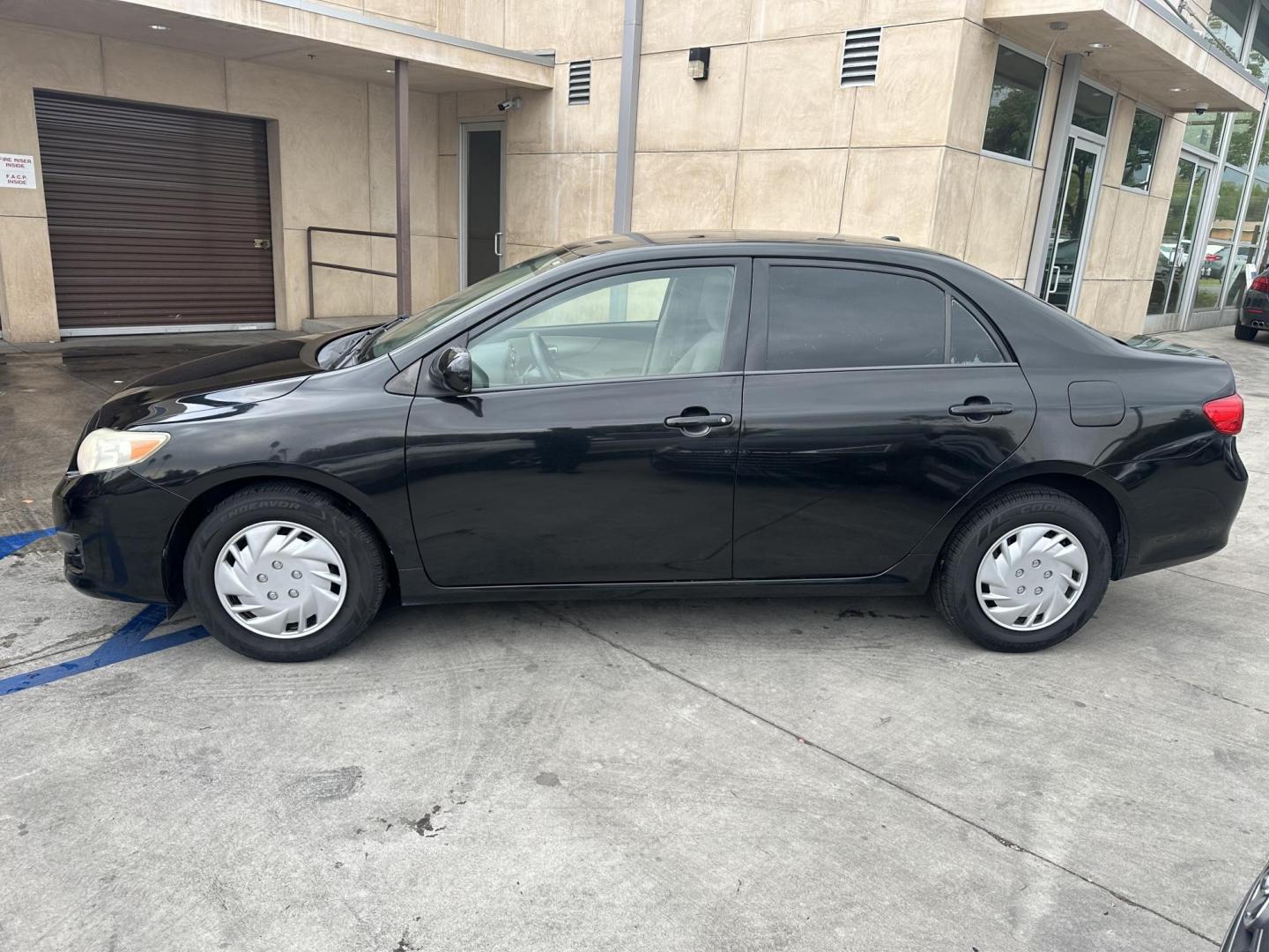 2010 Black /Gray Toyota Corolla Cloth (JTDBU4EE7A9) with an 4 Cylinder engine, Automatic transmission, located at 30 S. Berkeley Avenue, Pasadena, CA, 91107, (626) 248-7567, 34.145447, -118.109398 - Photo#1