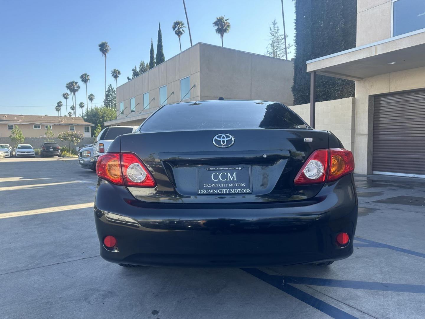 2010 Black /Gray Toyota Corolla Cloth (JTDBU4EE7A9) with an 4 Cylinder engine, Automatic transmission, located at 30 S. Berkeley Avenue, Pasadena, CA, 91107, (626) 248-7567, 34.145447, -118.109398 - MPG! This Corolla looks and drives well. - Photo#3