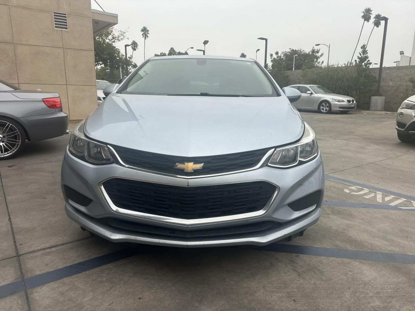 2017 Arctic Blue Metallic. /Gray Chevrolet Cruze LS Auto (1G1BC5SM8H7) with an 1.4L L4 DOHC 16V TURBO engine, 6A transmission, located at 30 S. Berkeley Avenue, Pasadena, CA, 91107, (626) 248-7567, 34.145447, -118.109398 - 017 Chevrolet Cruze: The Compact Car That Delivers Style, Efficiency, and Comfort The 2017 Chevrolet Cruze offers a perfect blend of style, efficiency, and modern technology, making it one of the most popular compact cars in its class. Whether you're looking for a daily commuter or a vehicle that - Photo#1