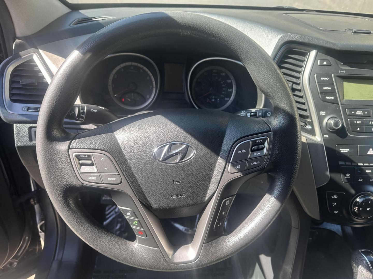 2014 Night Sky Pearl. /Gray Hyundai Santa Fe Sport 2.4 FWD (5XYZT3LB4EG) with an 2.4L L4 DOHC 16V engine, 6-Speed Automatic transmission, located at 30 S. Berkeley Avenue, Pasadena, CA, 91107, (626) 248-7567, 34.145447, -118.109398 - 2014 Hyundai Santa Fe Sport FWD 2.4: Versatility, Comfort, and Affordable Bad Credit Financing at Buy Here Pay Here Dealerships The 2014 Hyundai Santa Fe Sport FWD 2.4 is an exceptional midsize SUV that offers a balance of power, comfort, and affordability. It’s a top choice for families, daily - Photo#12