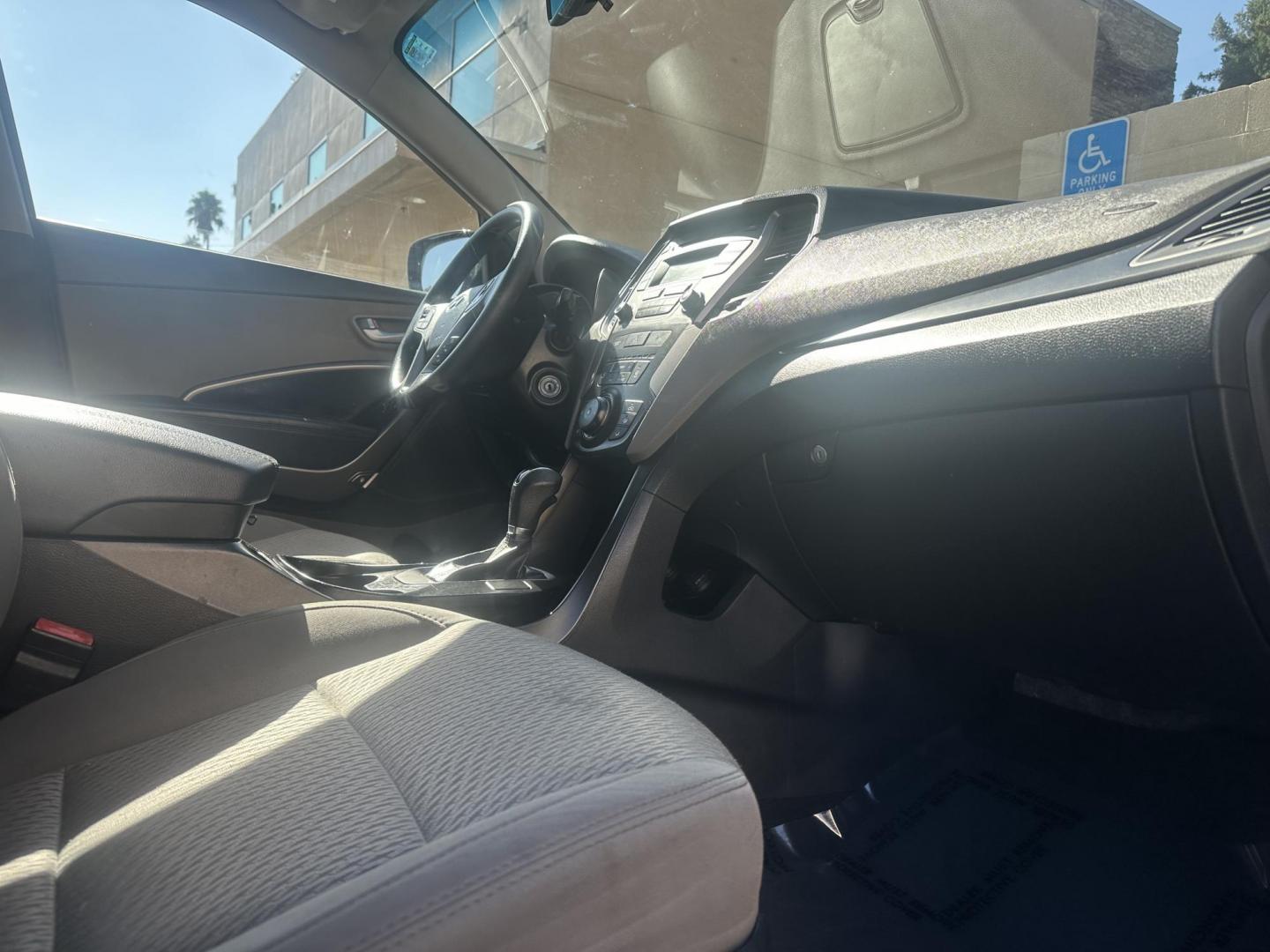 2014 Night Sky Pearl. /Gray Hyundai Santa Fe Sport 2.4 FWD (5XYZT3LB4EG) with an 2.4L L4 DOHC 16V engine, 6-Speed Automatic transmission, located at 30 S. Berkeley Avenue, Pasadena, CA, 91107, (626) 248-7567, 34.145447, -118.109398 - 2014 Hyundai Santa Fe Sport FWD 2.4: Versatility, Comfort, and Affordable Bad Credit Financing at Buy Here Pay Here Dealerships The 2014 Hyundai Santa Fe Sport FWD 2.4 is an exceptional midsize SUV that offers a balance of power, comfort, and affordability. It’s a top choice for families, daily - Photo#16