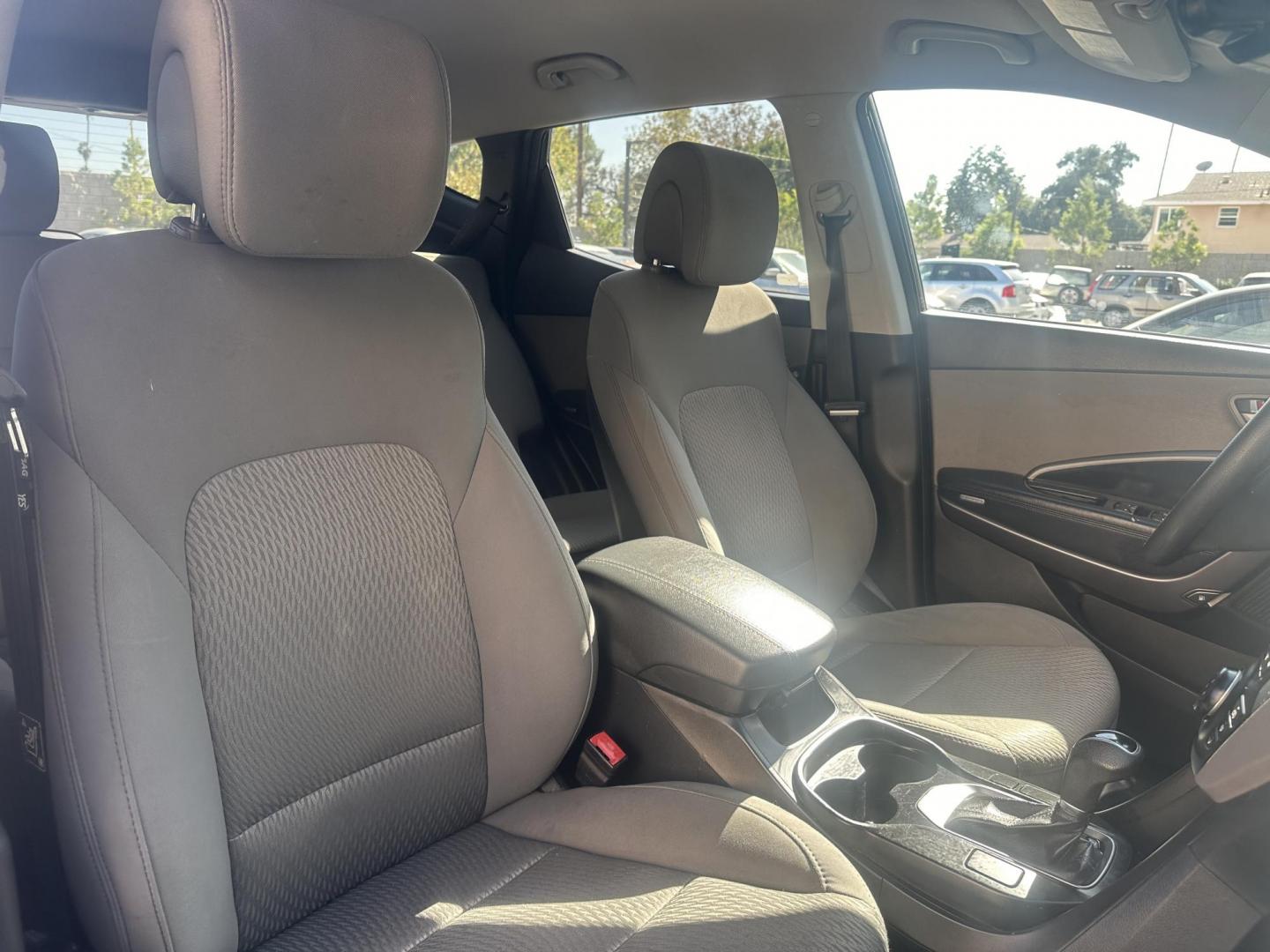 2014 Night Sky Pearl. /Gray Hyundai Santa Fe Sport 2.4 FWD (5XYZT3LB4EG) with an 2.4L L4 DOHC 16V engine, 6-Speed Automatic transmission, located at 30 S. Berkeley Avenue, Pasadena, CA, 91107, (626) 248-7567, 34.145447, -118.109398 - 2014 Hyundai Santa Fe Sport FWD 2.4: Versatility, Comfort, and Affordable Bad Credit Financing at Buy Here Pay Here Dealerships The 2014 Hyundai Santa Fe Sport FWD 2.4 is an exceptional midsize SUV that offers a balance of power, comfort, and affordability. It’s a top choice for families, daily - Photo#18