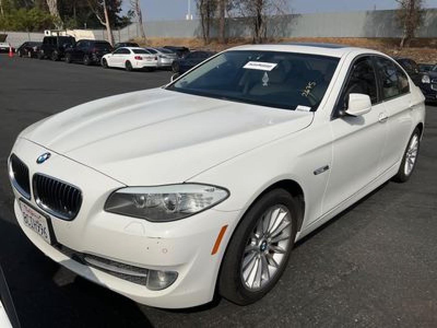 2012 Alpine White /Tan BMW 5-Series 535i (WBAFR7C53CC) with an 3.0L L6 DOHC 24V engine, Automatic transmission, located at 30 S. Berkeley Avenue, Pasadena, CA, 91107, (626) 248-7567, 34.145447, -118.109398 - 2012 BMW 535i White: Luxury Meets Easy Financing with Buy Here Pay Here If you’re in the market for a luxury sedan that combines elegance, performance, and innovative technology, the 2012 BMW 535i is the perfect choice. Now available at our dealership, this beautiful white BMW 535i offers all t - Photo#0