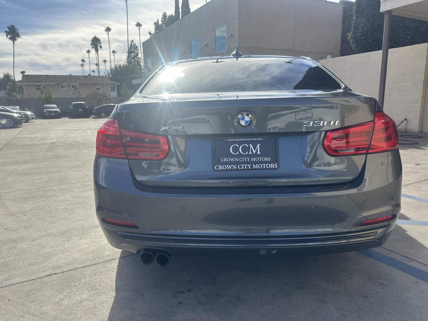 2017 Mineral Gray Metallic /Black BMW 3-Series 330i xDrive SULEV Sedan (WBA8D9C55HK) with an 3.0L L6 DOHC 24V engine, 8A transmission, located at 30 S. Berkeley Avenue, Pasadena, CA, 91107, (626) 248-7567, 34.145447, -118.109398 - XDrive!! Low Miles! Well Equipped! e 2017 BMW 330i xDrive combines luxury, performance, and efficiency. Powered by a turbocharged 2.0L 4-cylinder engine, it delivers 248 horsepower while maintaining a refined drive. With an EPA-rated 23 MPG in the city and 33 MPG on the highway, it's ideal for bot - Photo#3