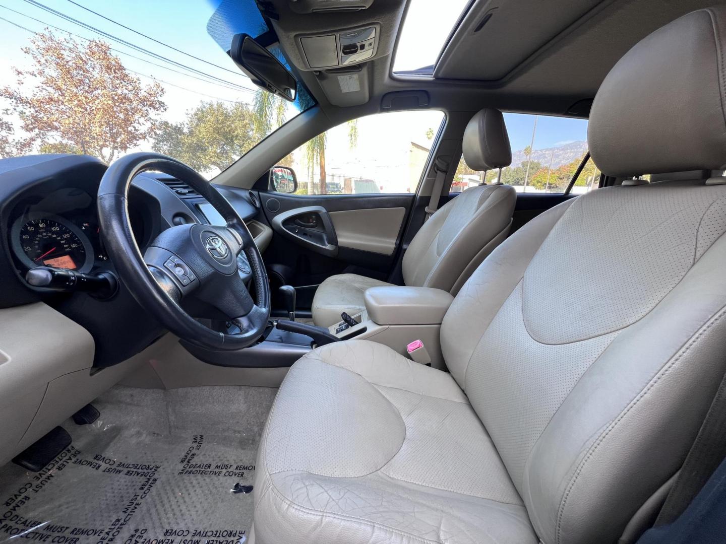 2011 Black /Gray Toyota RAV4 Limited V6 2WD (JTMYK4DV3B5) with an 3.5L V6 DOHC 24V engine, 5-Speed Automatic transmission, located at 30 S. Berkeley Avenue, Pasadena, CA, 91107, (626) 248-7567, 34.145447, -118.109398 - Photo#11