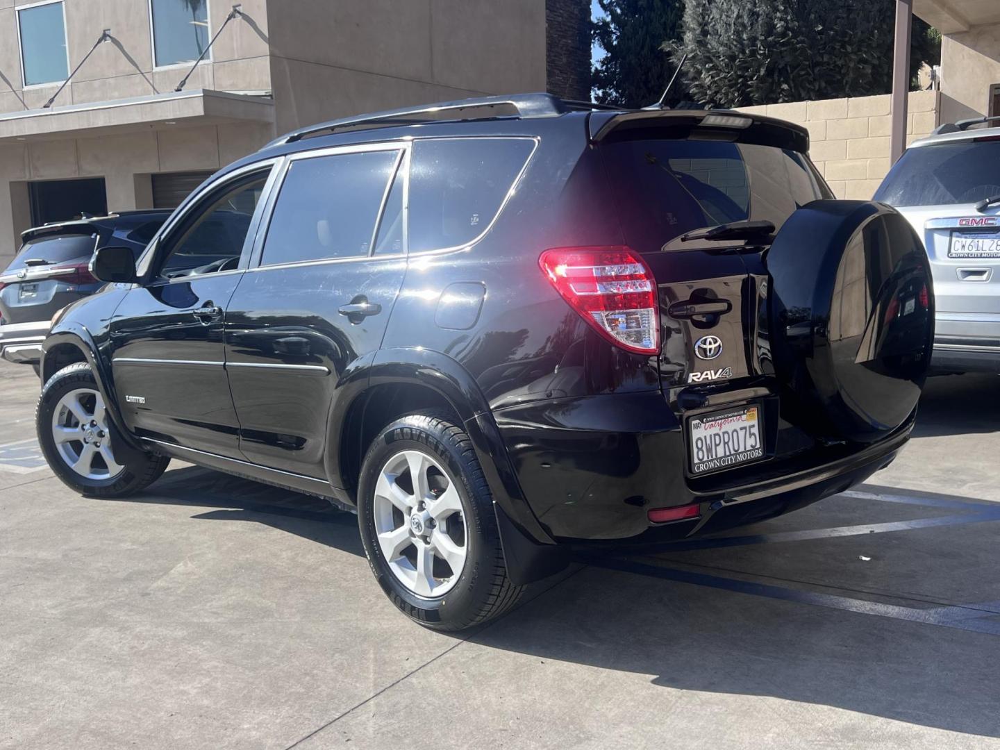 2011 Black /Gray Toyota RAV4 Limited V6 2WD (JTMYK4DV3B5) with an 3.5L V6 DOHC 24V engine, 5-Speed Automatic transmission, located at 30 S. Berkeley Avenue, Pasadena, CA, 91107, (626) 248-7567, 34.145447, -118.109398 - Photo#2