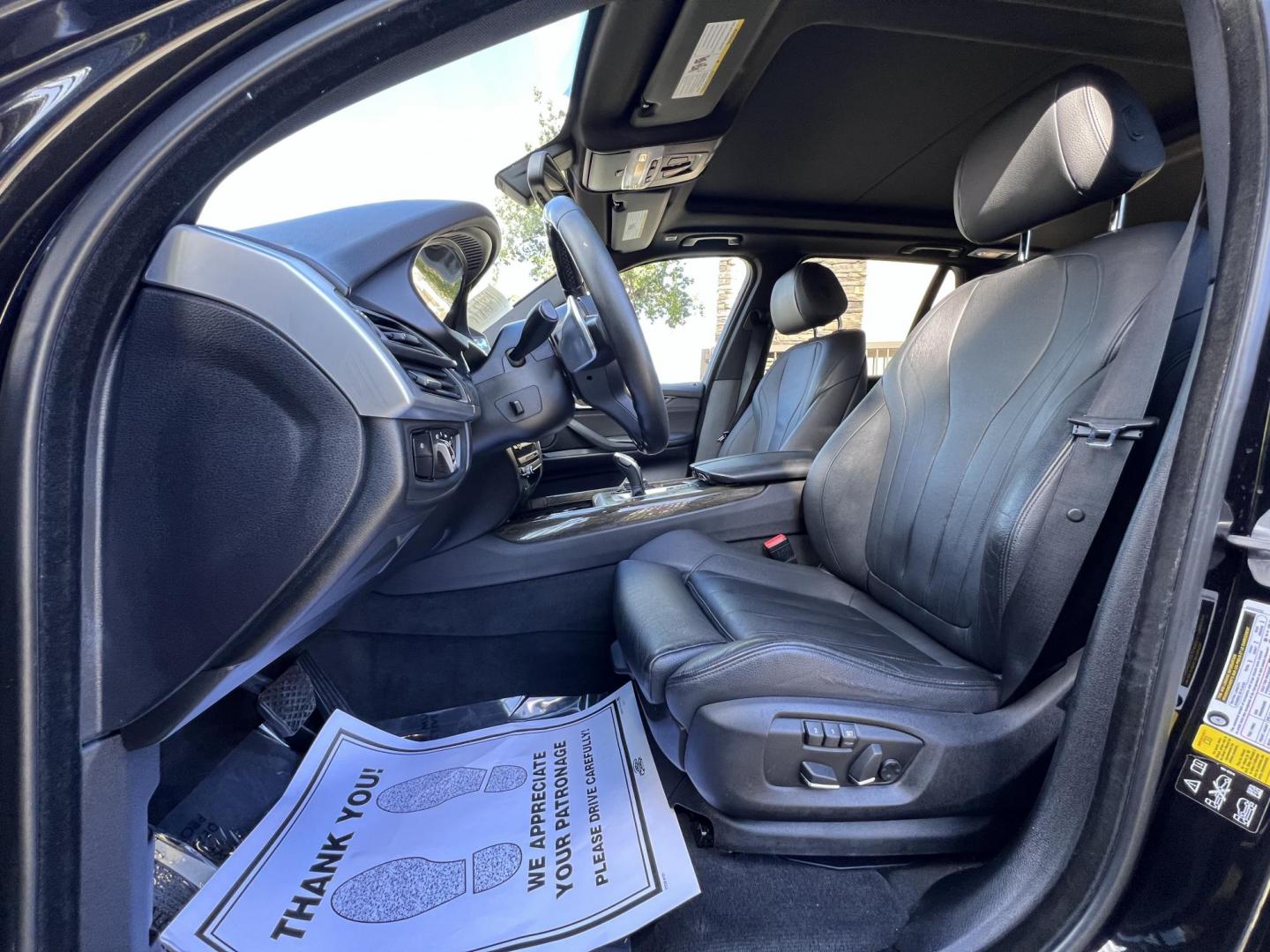 2016 Black /Black BMW X5 xDrive35i (5UXKR0C50G0) with an 3.0L L6 DOHC 24V engine, 8A transmission, located at 30 S. Berkeley Avenue, Pasadena, CA, 91107, (626) 248-7567, 34.145447, -118.109398 - Why the 2016 BMW X5 Stands Out The 2016 BMW X5 is a premium midsize SUV that delivers exceptional performance and luxury. With its black-on-black configuration, this X5 exudes elegance and power, making it perfect for any occasion. Whether you’re heading to work, chauffeuring the family, or embar - Photo#10