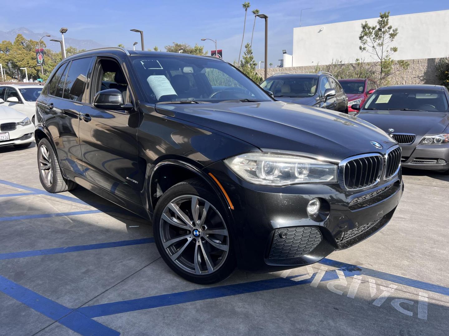 2016 Black /Black BMW X5 xDrive35i (5UXKR0C50G0) with an 3.0L L6 DOHC 24V engine, 8A transmission, located at 30 S. Berkeley Avenue, Pasadena, CA, 91107, (626) 248-7567, 34.145447, -118.109398 - Why the 2016 BMW X5 Stands Out The 2016 BMW X5 is a premium midsize SUV that delivers exceptional performance and luxury. With its black-on-black configuration, this X5 exudes elegance and power, making it perfect for any occasion. Whether you’re heading to work, chauffeuring the family, or embar - Photo#3