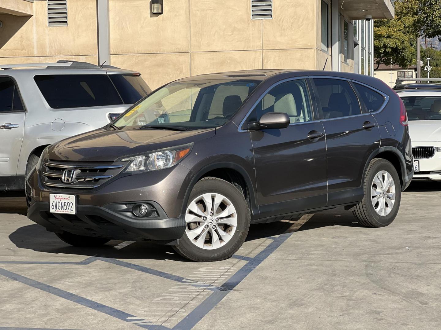 2012 Sparkling Brown Metallic /Gray Honda CR-V EX 2WD 5-Speed AT (5J6RM3H50CL) with an 2.4L L4 DOHC 16V engine, 5-Speed Automatic transmission, located at 30 S. Berkeley Avenue, Pasadena, CA, 91107, (626) 248-7567, 34.145447, -118.109398 - Photo#0