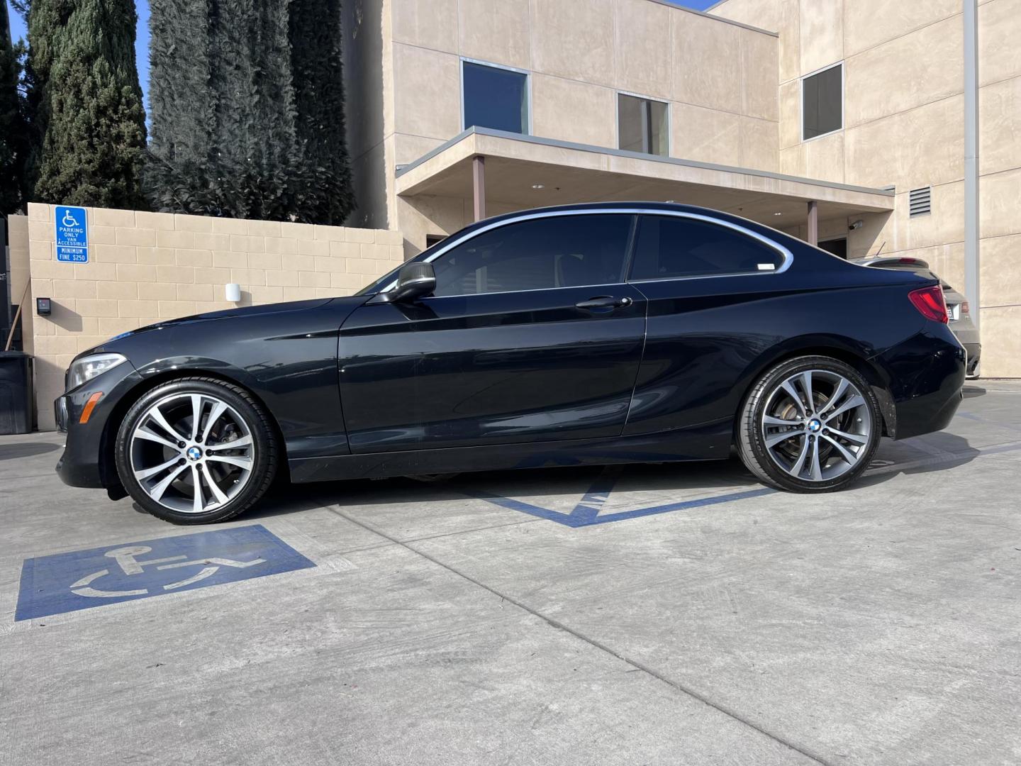 2015 Black /Black BMW 2-Series 228i Coupe (WBA1F5C50FV) with an 2.0L L4 DOHC 16V engine, 8-Speed Automatic transmission, located at 30 S. Berkeley Avenue, Pasadena, CA, 91107, (626) 248-7567, 34.145447, -118.109398 - 2015 BMW 228i Coupe: Luxury, Performance, and Easy Financing Options for All Buyers Looking for a sleek, high-performance luxury car but worried about your credit history? The 2015 BMW 228i Coupe is here to redefine your driving experience. At [Your Dealership Name], we specialize in making car o - Photo#3