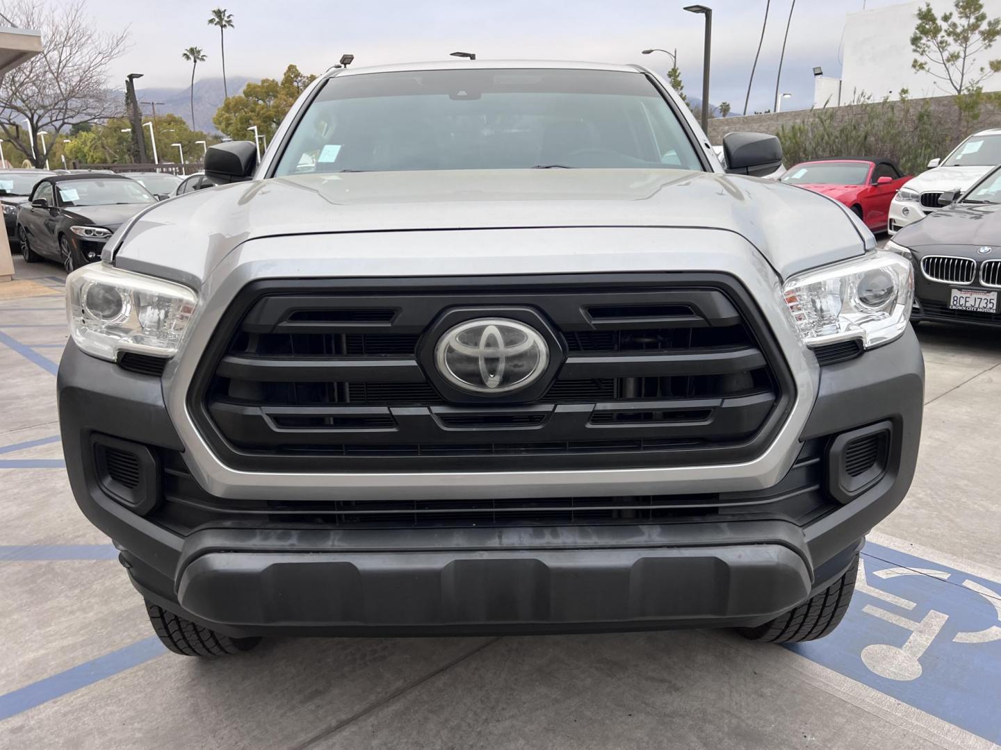 2018 Space Gray Metallic Toyota Tacoma SR5 Access Cab I4 6AT 2WD (5TFRX5GNXJX) with an 2.7L L4 DOHC 16V engine, 6A transmission, located at 30 S. Berkeley Avenue, Pasadena, CA, 91107, (626) 248-7567, 34.145447, -118.109398 - Crown City Motors is a used “Buy Here Pay Here” car dealer in Pasadena CA. “Buy Here Pay Here” financing, means that when you purchase your vehicle from our dealership, that you make the payments to the dealership as well. We do not need the banks approval to get you approved for a used auto - Photo#6