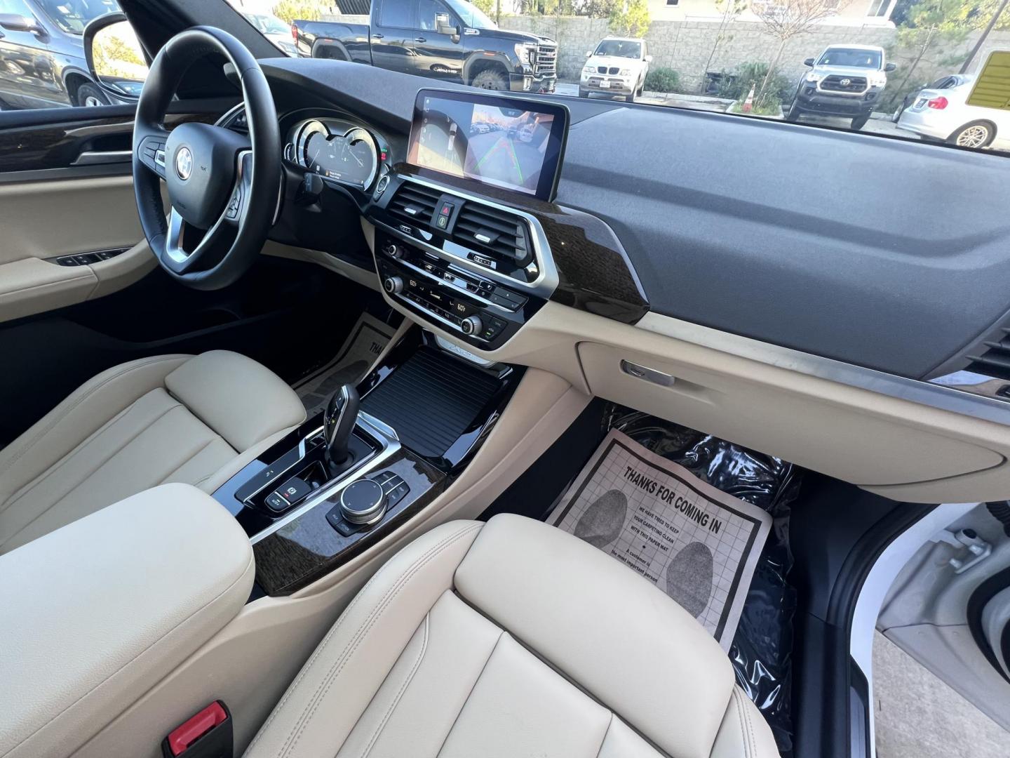 2019 Alpine White /Gray BMW X3 xDrive30i (5UXTR7C5XKL) with an 2.0L L4 DOHC 16V engine, 8A transmission, located at 30 S. Berkeley Avenue, Pasadena, CA, 91107, (626) 248-7567, 34.145447, -118.109398 - 2019 BMW X3 – Low Miles, Luxury Features, and Flexible Financing Options Are you looking for a stylish, luxury SUV that combines performance, comfort, and advanced features? This 2019 BMW X3 is the perfect choice! With only 54,205 miles, this low-mileage SUV is ready to elevate your driving exp - Photo#24