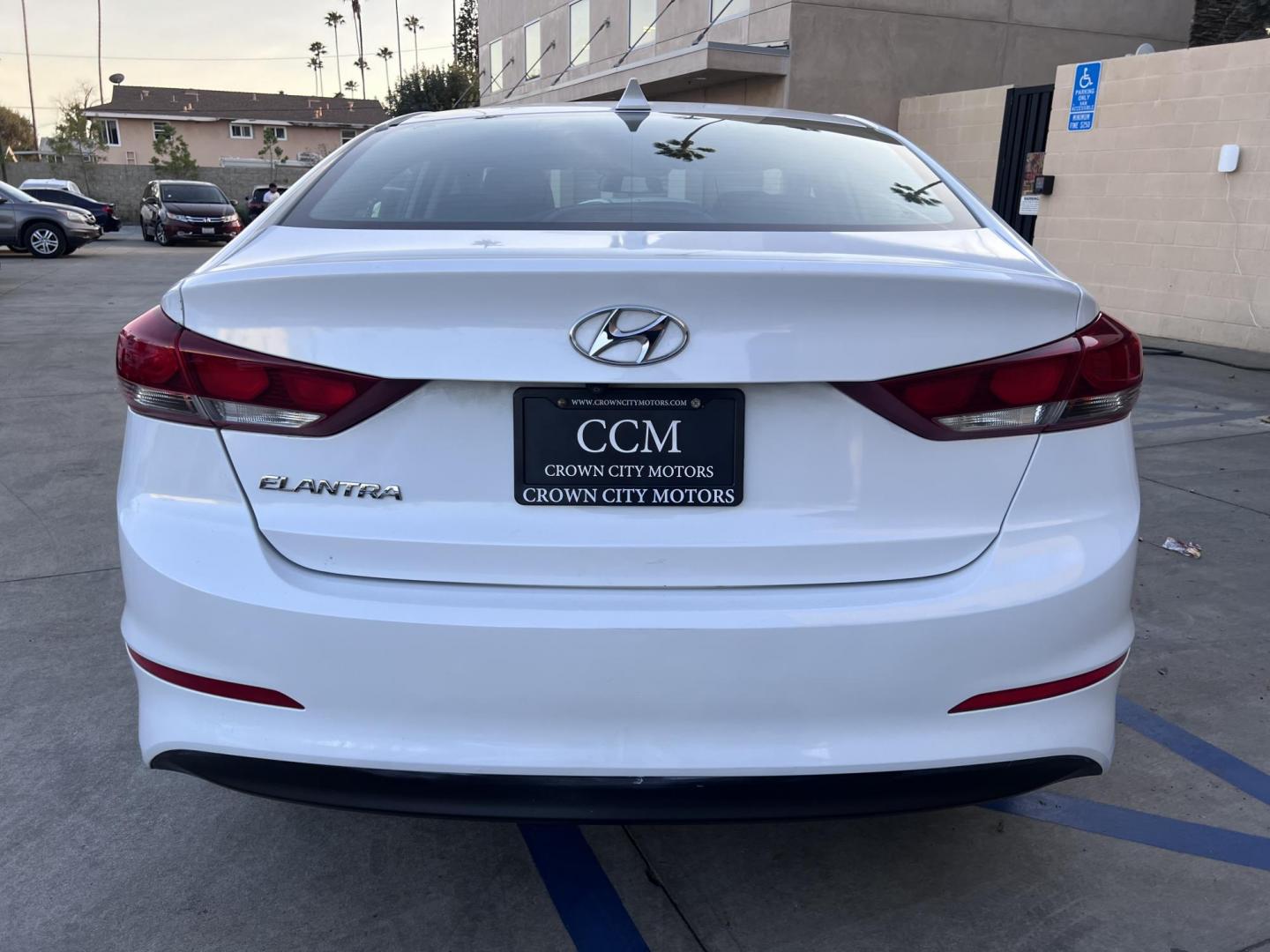 2018 White /BLACK Hyundai Elantra Limited (5NPD84LF3JH) with an 1.8L L4 DOHC 16V engine, 6A transmission, located at 30 S. Berkeley Avenue, Pasadena, CA, 91107, (626) 248-7567, 34.145447, -118.109398 - Looking for a reliable, affordable, and stylish sedan? Visit Crow City Motors at 30 S Berkeley Ave, Pasadena, CA 91107, and check out our 2018 Hyundai Elantra sedan. At Crow City Motors, we specialize in helping customers secure the vehicle they need with flexible financing options, including Buy He - Photo#26