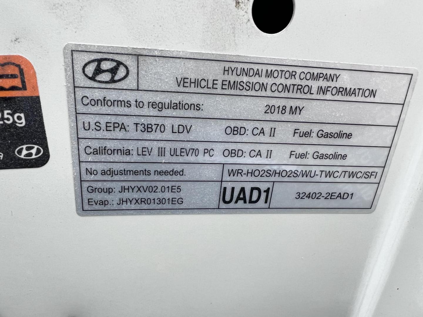 2018 White /BLACK Hyundai Elantra Limited (5NPD84LF3JH) with an 1.8L L4 DOHC 16V engine, 6A transmission, located at 30 S. Berkeley Avenue, Pasadena, CA, 91107, (626) 248-7567, 34.145447, -118.109398 - Looking for a reliable, affordable, and stylish sedan? Visit Crow City Motors at 30 S Berkeley Ave, Pasadena, CA 91107, and check out our 2018 Hyundai Elantra sedan. At Crow City Motors, we specialize in helping customers secure the vehicle they need with flexible financing options, including Buy He - Photo#54