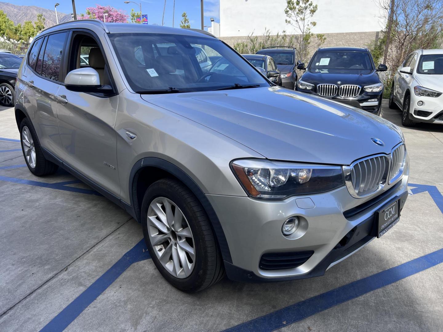 2017 Silver Metallic /Tan BMW X3 sDrive28i (5UXWZ7C51H0) with an 2.0L L4 DOHC 16V engine, 8A transmission, located at 30 S. Berkeley Avenue, Pasadena, CA, 91107, (626) 248-7567, 34.145447, -118.109398 - Are you in the market for a luxurious, reliable, and feature-packed SUV in Pasadena, CA? Look no further than this stunning 2017 BMW X3, available now at Crown City Motors, located at 30 S Berkeley Ave, Pasadena, CA 91107. As a trusted buy here pay here dealer, we specialize in offering top-quality - Photo#6